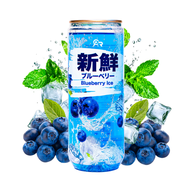 Fresh Sparkling Blueberry Ice – 24 x 330 ml