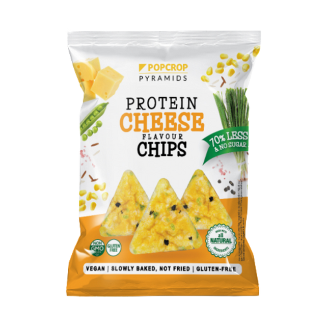 Baked Protein Chips Vegan Cheese & Onion – 12 x 60 g