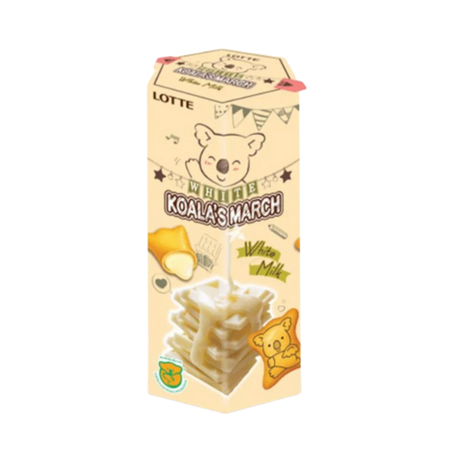 Lotte Koala's March White Chocolate – 6 x 37 g