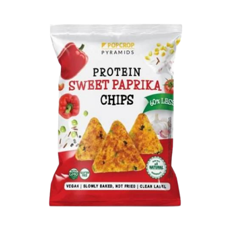 Baked Protein Chips Sweet Paprika – 12 x 60 g
