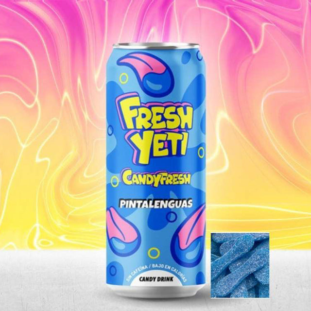 Candy Fresh Yeti Zungenfärber Waldfruchtgeschmack – 24 x 500 ml