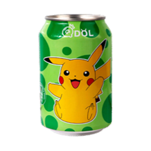 QDOL Pokémon Pikachu Lime Sparkling Water – 24 x 330 ml